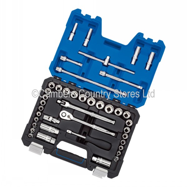 Draper Expert Socket Set 3/8" Sq. Drive MM/AF 41pc Cambers Country Store